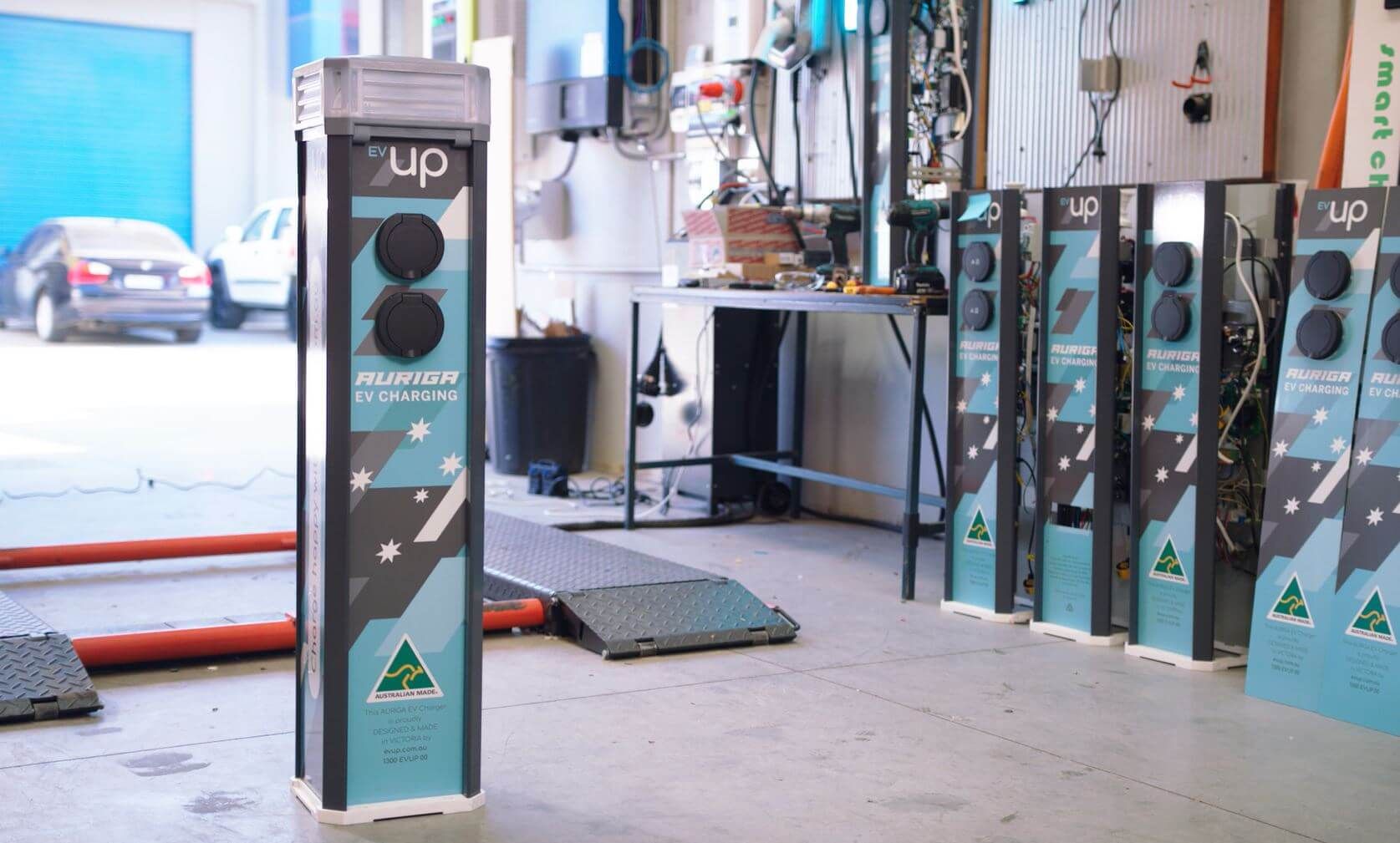 Made in Australia Electric car charger