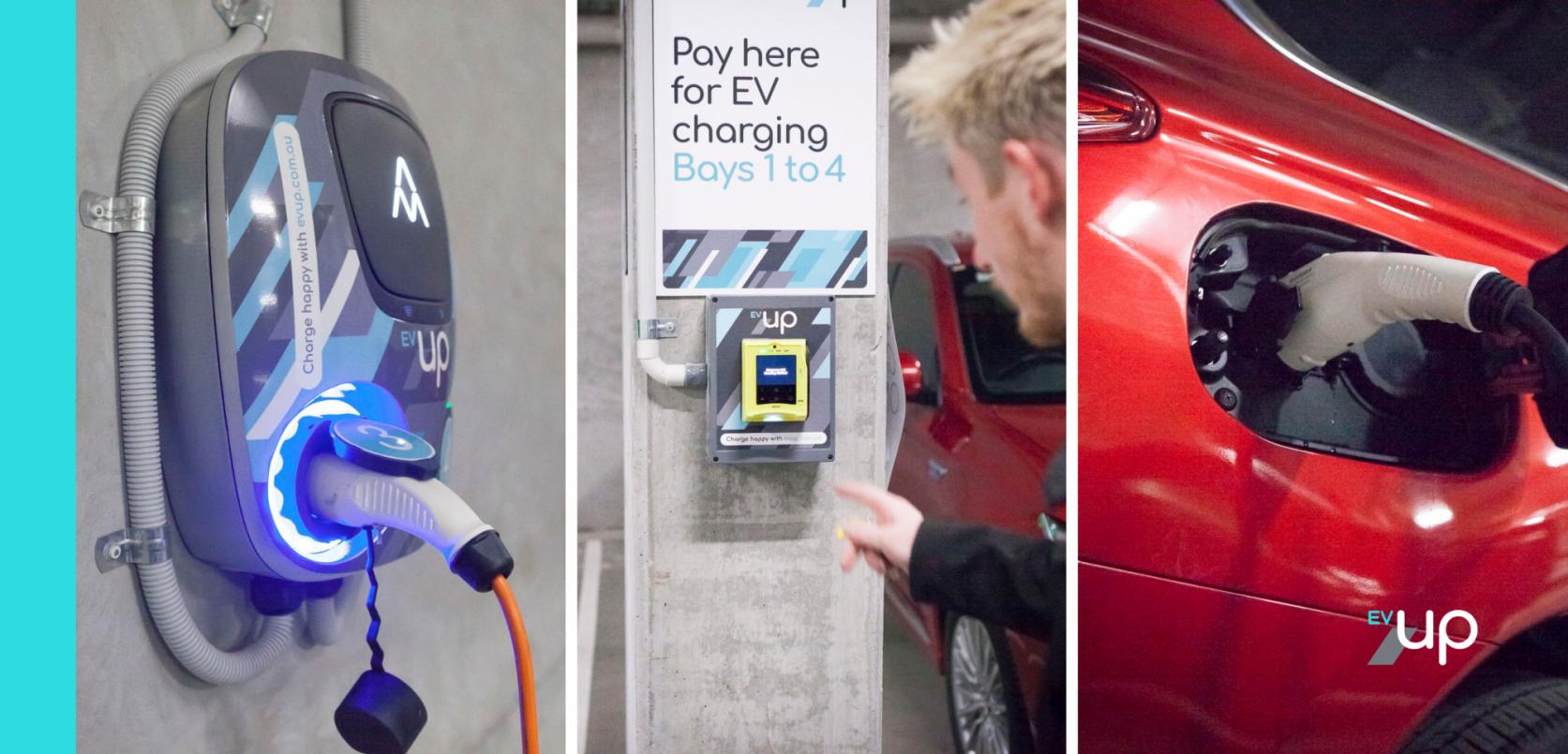 Credit Card EV Chargers EVUp Electric Car Charging Stations